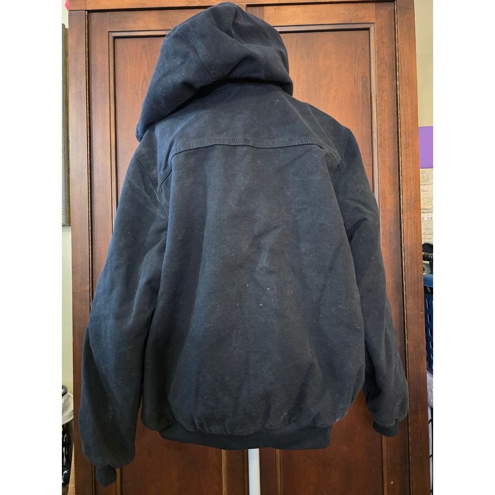 NWT Carhartt Womens XXL Black Sierra Sherpa Lined Hooded Jacket 100815-001 - Picture 4 of 11